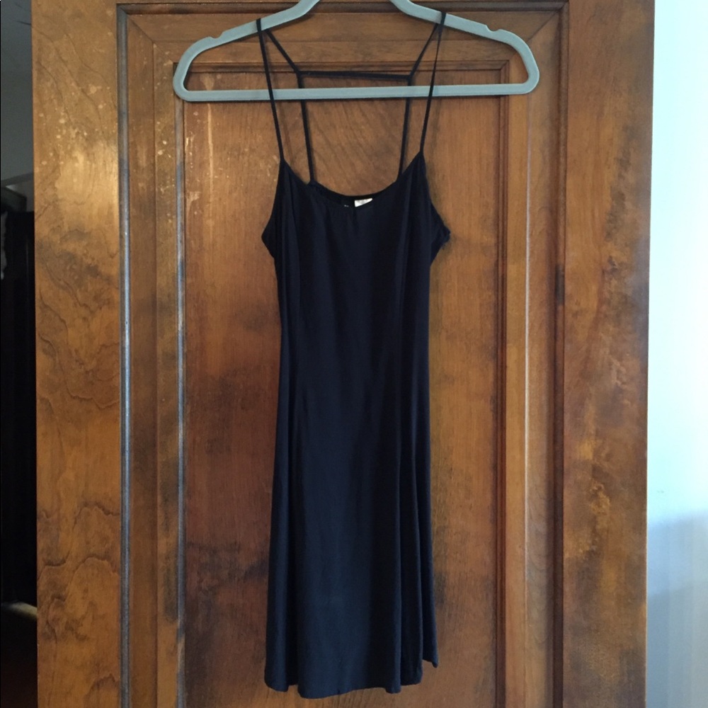 H&M Black Slip Dress